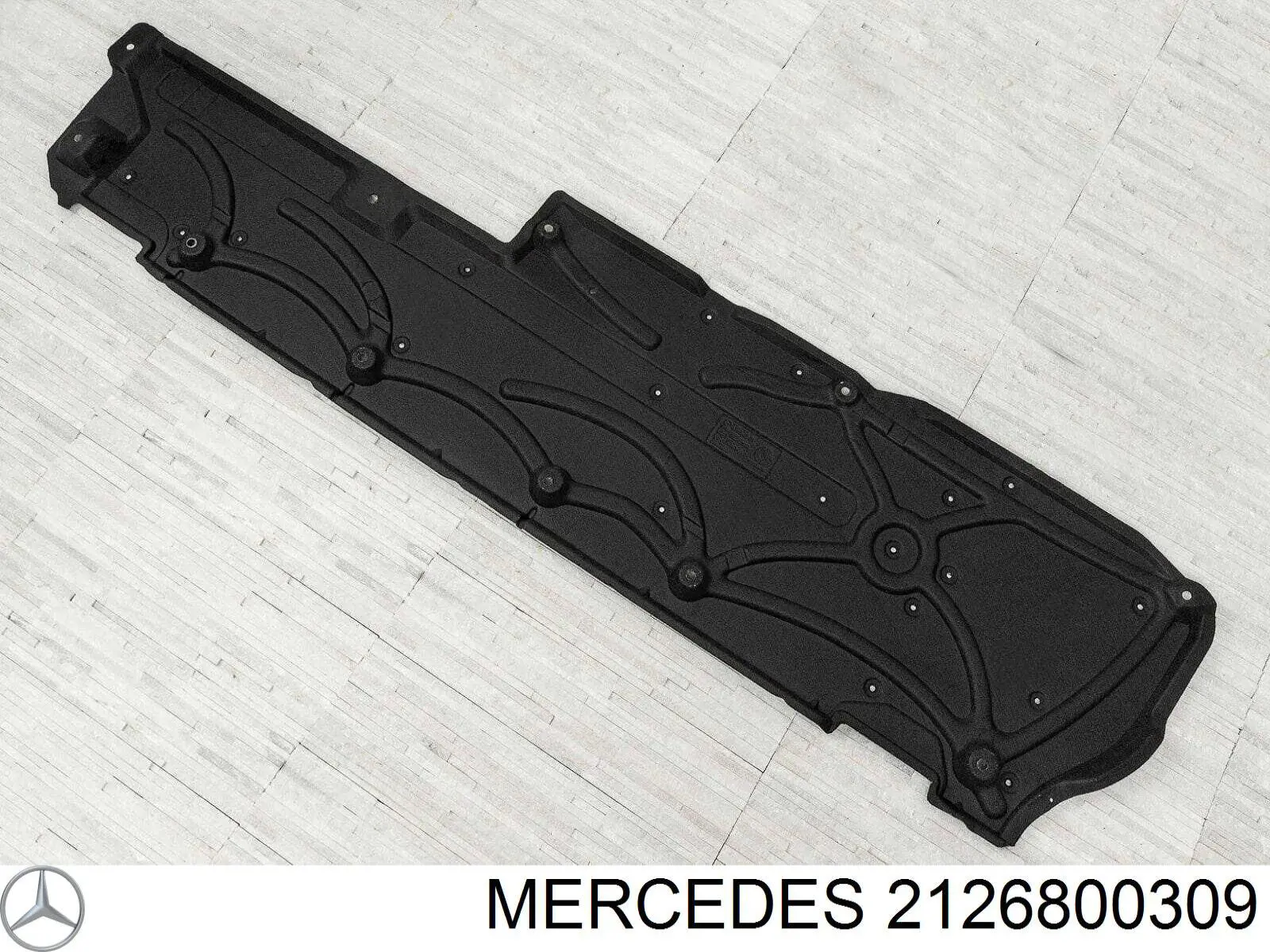 Защита днища левая Mercedes 2126800309 цена, от 95.80 USD