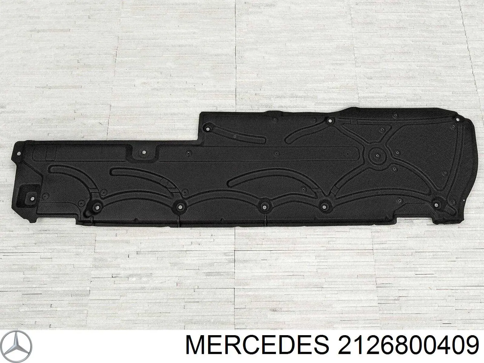 A2126804608 Mercedes защита днища правая
