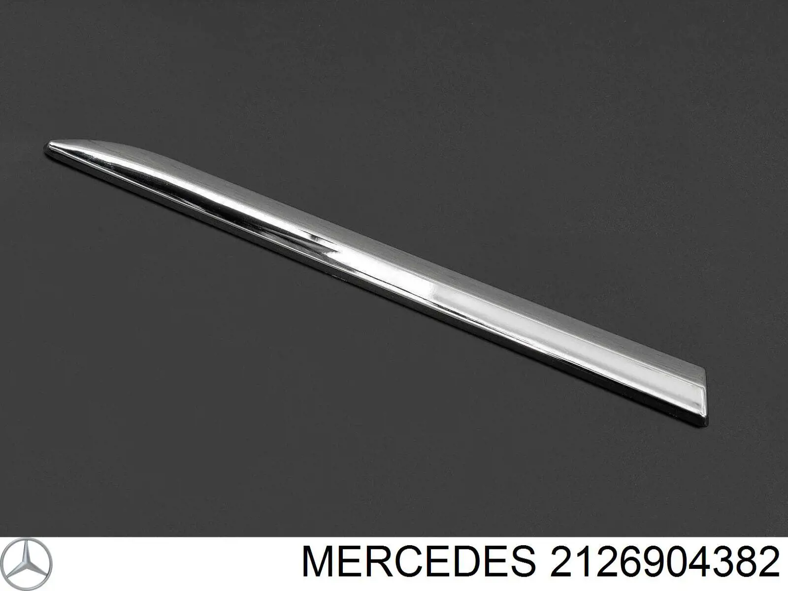 Молдинг крыла переднего левого Mercedes 2126904382 цена, от 17.74 USD