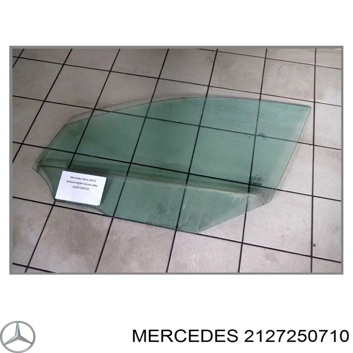 2127250510 Mercedes стекло двери передней левой