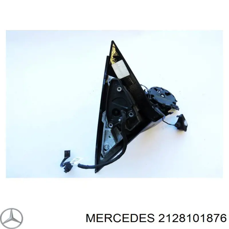 2128101876 Mercedes espelho de retrovisão direito