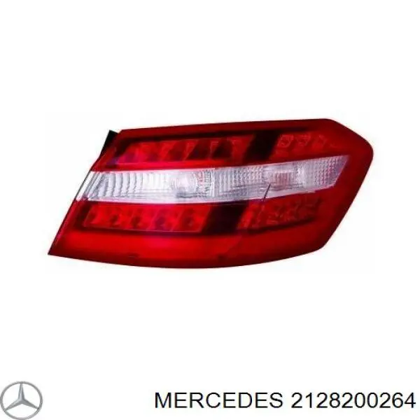 Фонарь задний правый внешний 2128200264 Mercedes