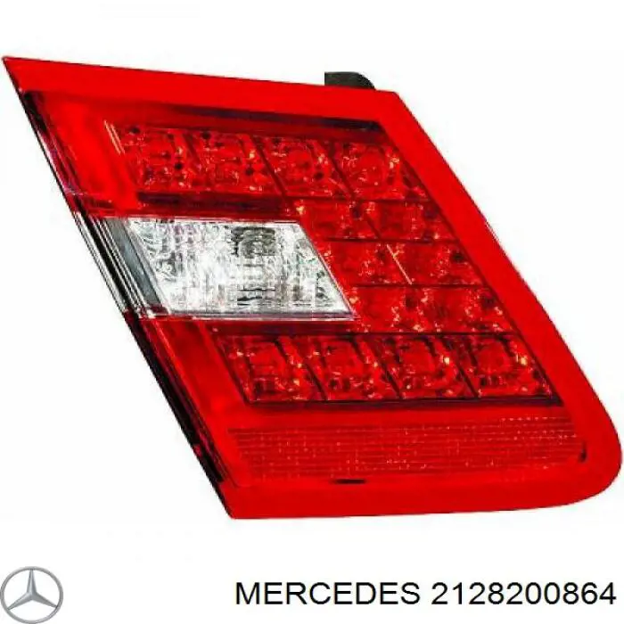 A212820086405 Mercedes lanterna traseira direita interna
