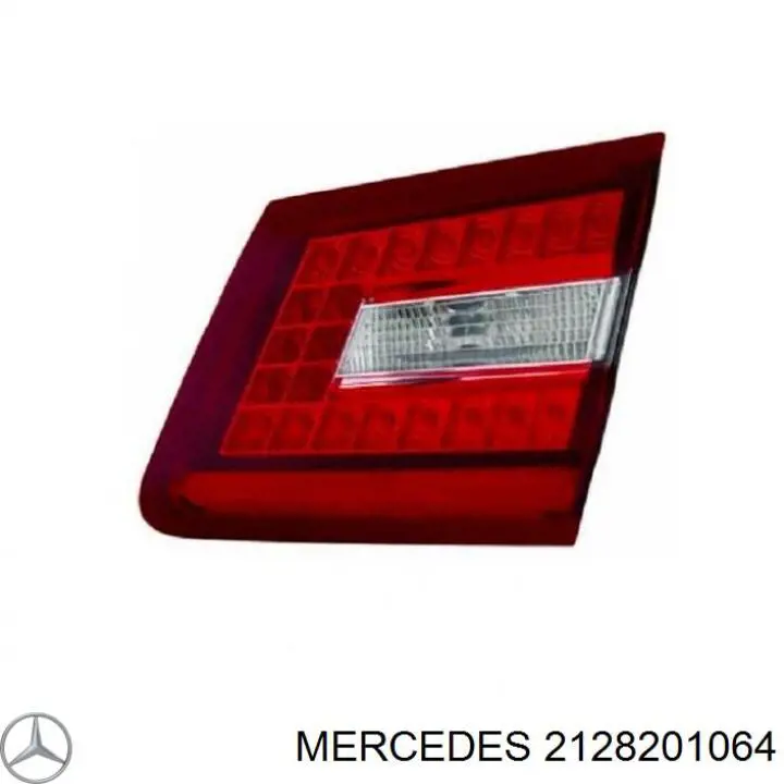 2128201064 Mercedes lanterna traseira direita interna