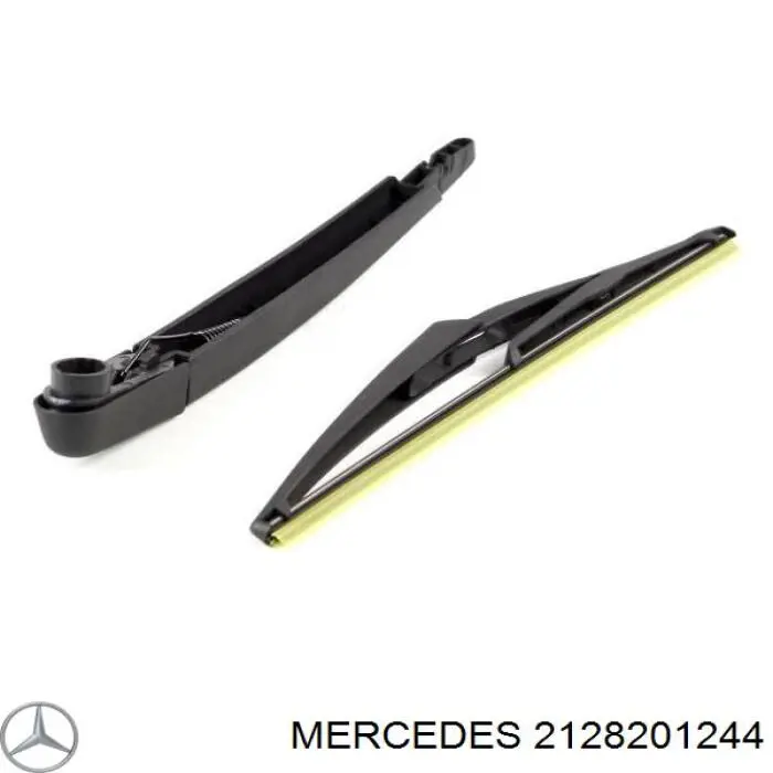 2128201244 Mercedes рычаг-поводок стеклоочистителя заднего стекла