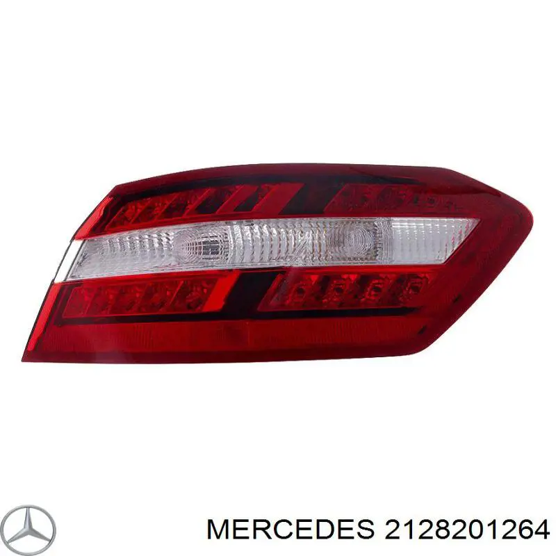 2128201264 Mercedes фонарь задний правый внешний
