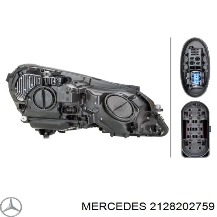 Фара левая 2128202759 Mercedes