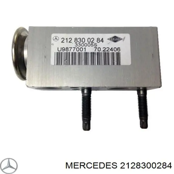 2128300284 Mercedes válvula trv de aparelho de ar condicionado