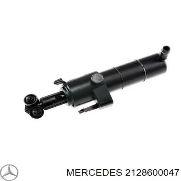 2128600047 Mercedes injetor de fluido para lavador da luz dianteira direita