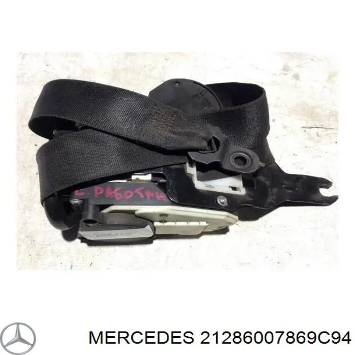 2128600786 Mercedes Ремень безопасности передний левый