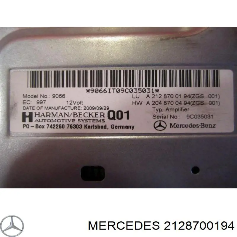 A212900710880 Mercedes 
