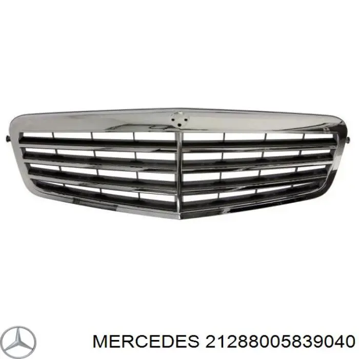 21288005839040 Mercedes решетка радиатора
