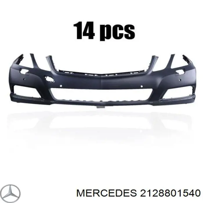 2128801540 Mercedes pára-choque dianteiro