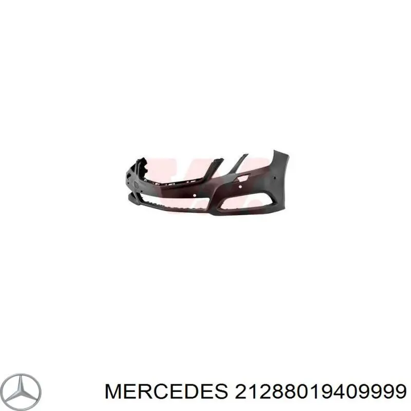 21288019409999 Mercedes передний бампер