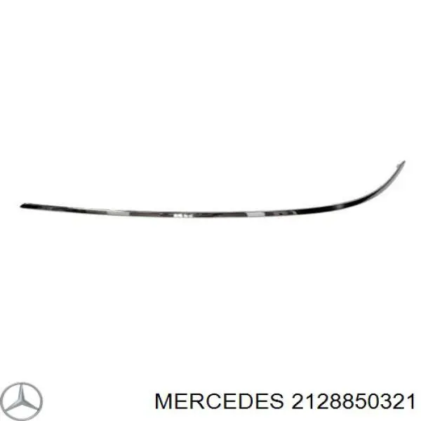 Молдинг бампера переднего левый 2128850321 Mercedes