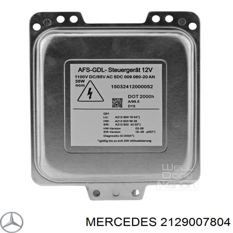 Купить 2129007804 Mercedes Блоки управления