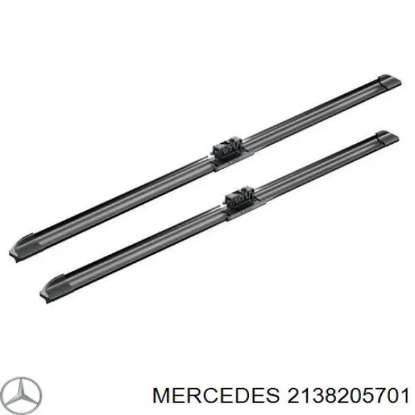 2138205701 Mercedes limpa-pára-brisas do pára-brisas, kit de 2 un.