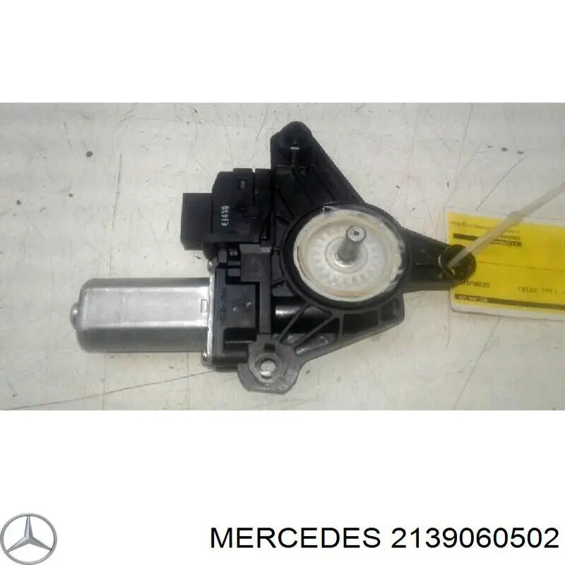 2139060502 Mercedes motor de acionamento de vidro da porta traseira esquerda