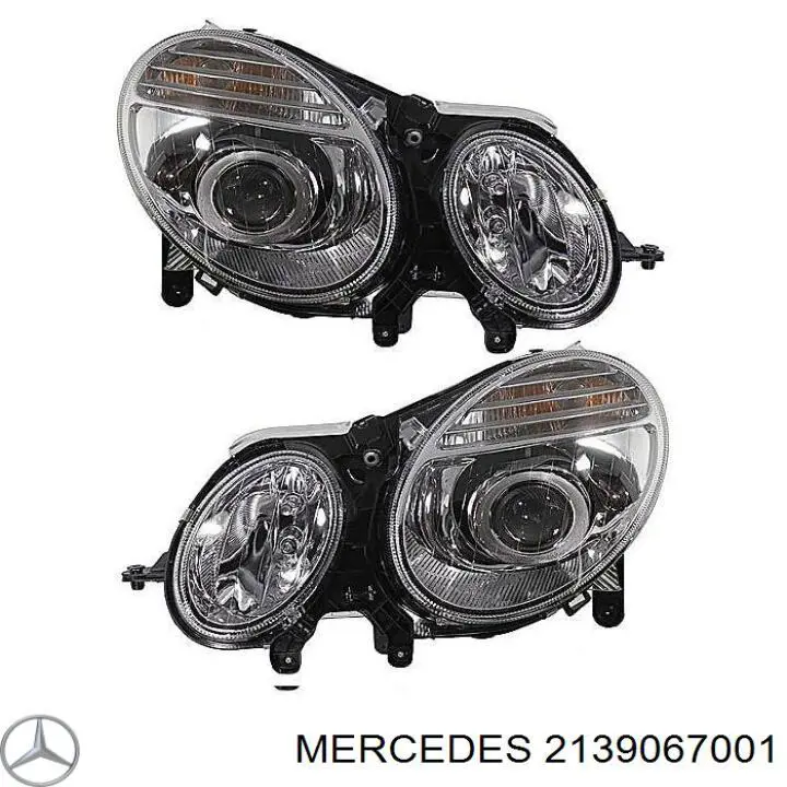 Правая фара 2139067001 Mercedes