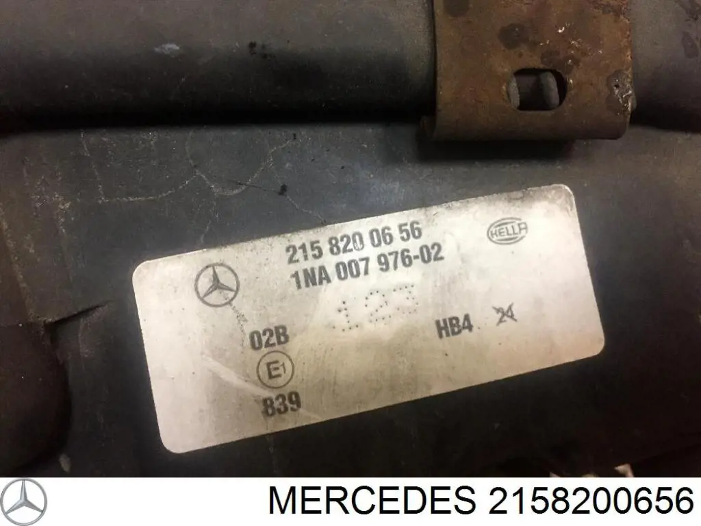 Фара противотуманная, правая Mercedes 2158200656 цена, от 35.20 USD