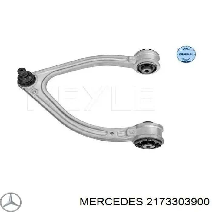 2173303900 Mercedes braço oscilante superior esquerdo de suspensão dianteira