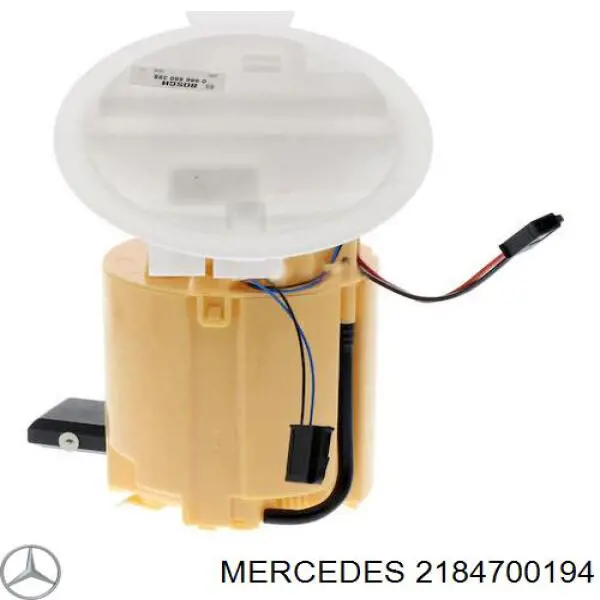 2184700194 Mercedes módulo de bomba de combustível com sensor do nível de combustível