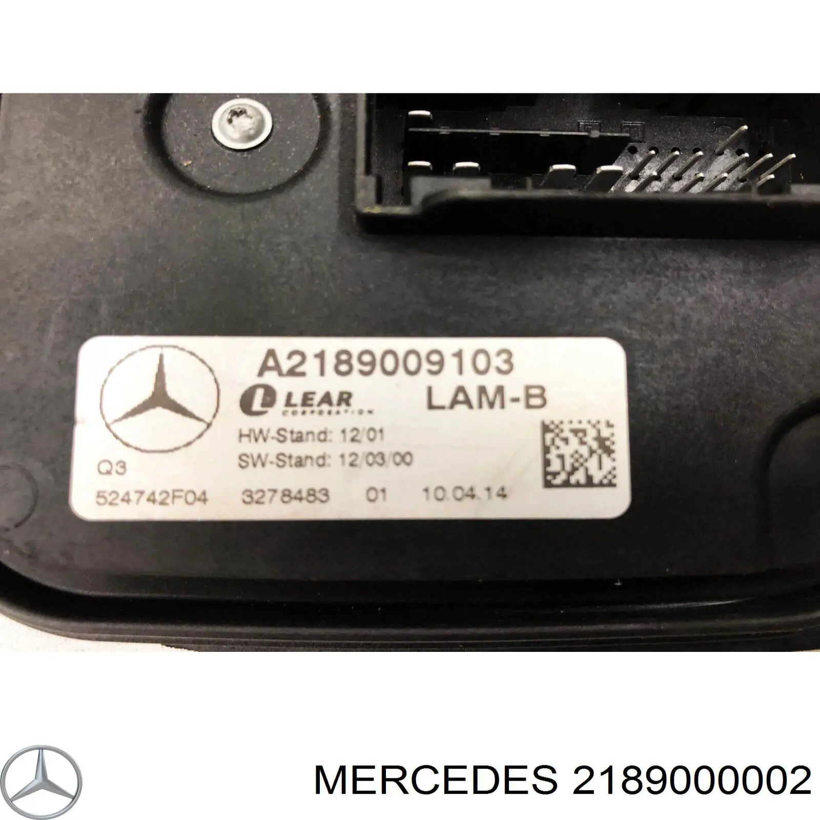 Купить A218900910380 Mercedes Блок управления освещением