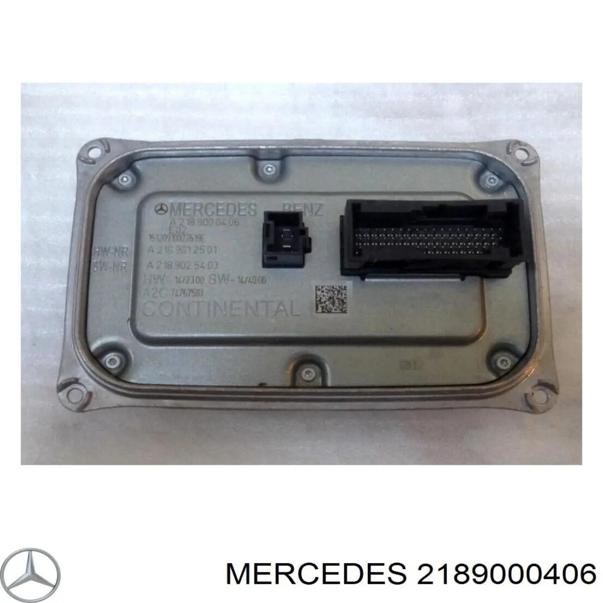 2189000406 Mercedes módulo de direção (centralina eletrônica das luzes)