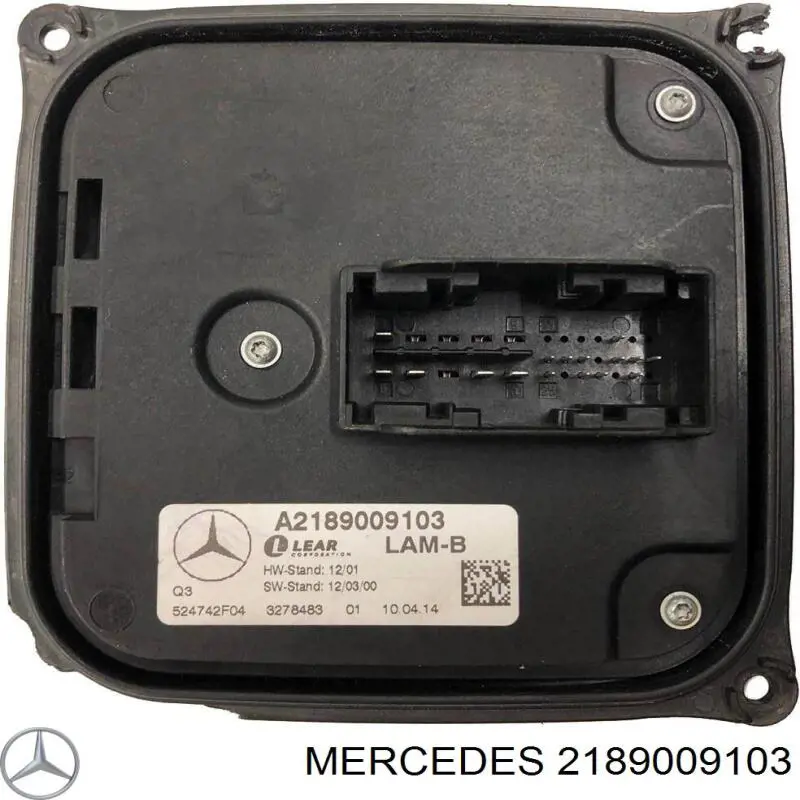 2189009103 Mercedes блок управления освещением