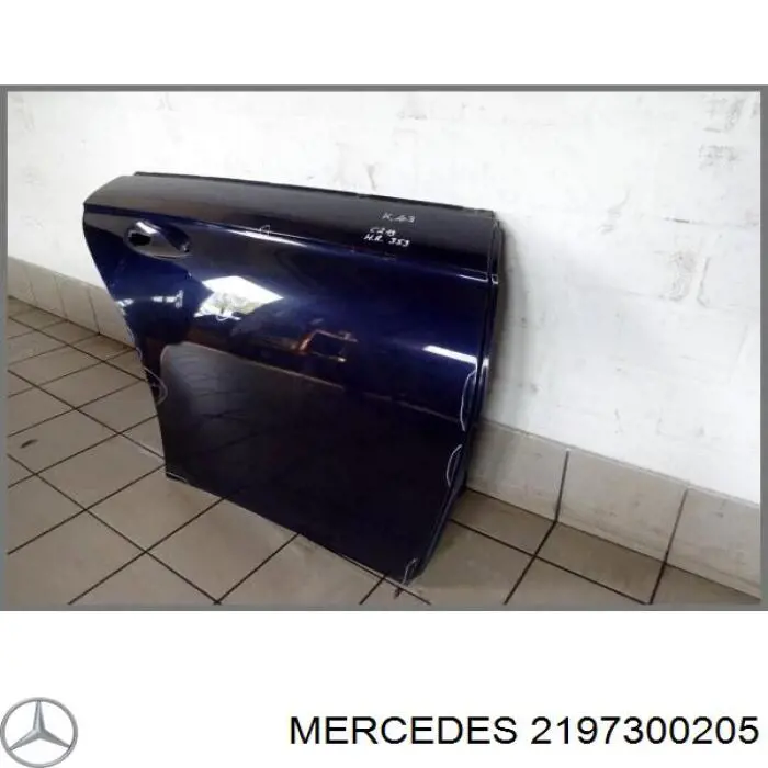 Дверь пассажирская задняя правая Mercedes 2197300205 цена, от 50.68 USD