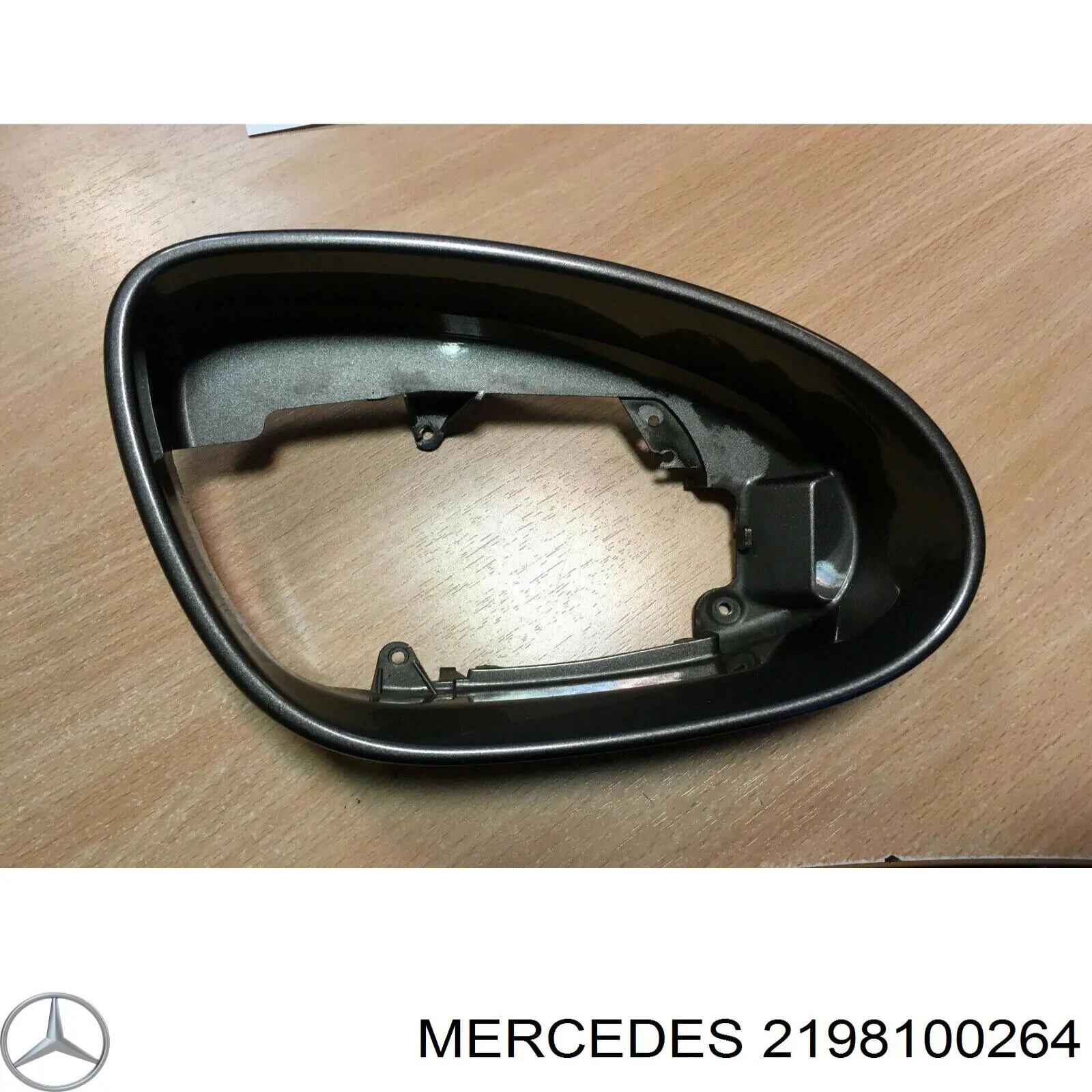 219 810 02 64 Mercedes накладка (крышка зеркала заднего вида правая)