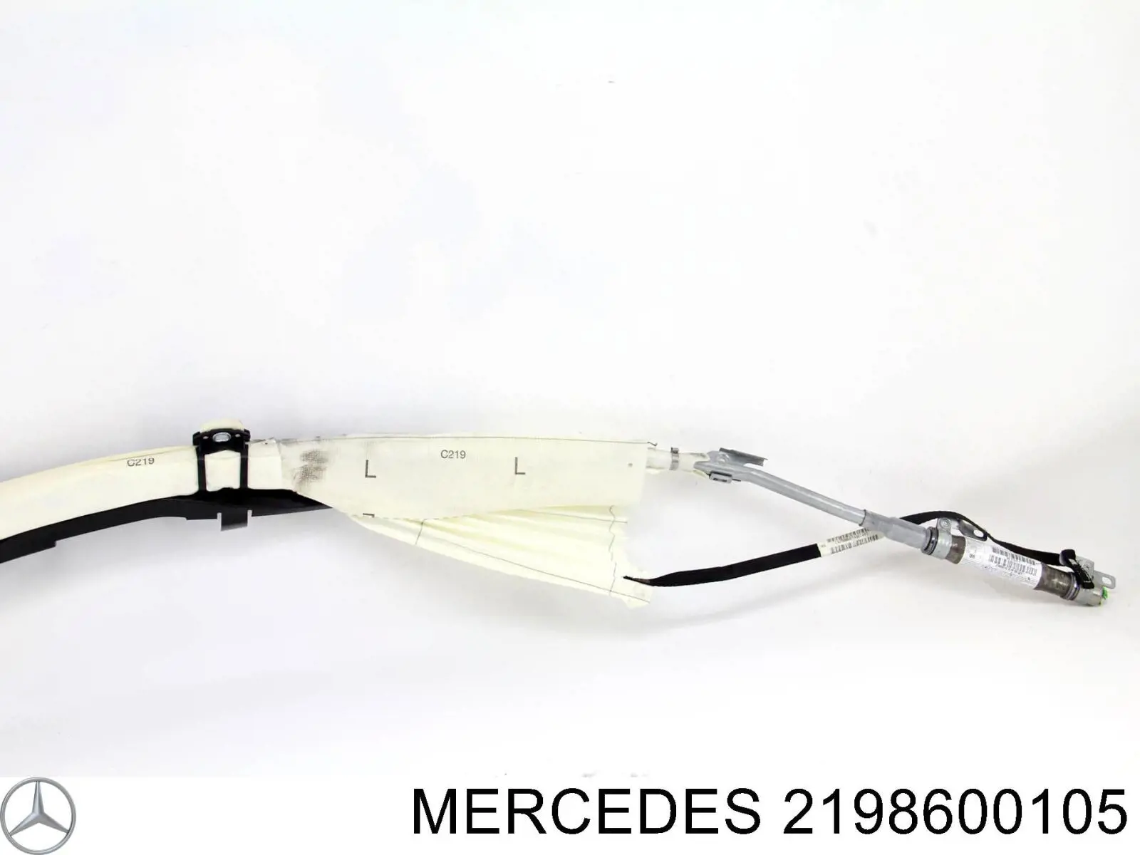 2198600105 Mercedes Левая шторка безопасности