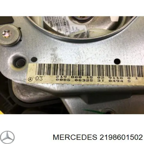 Подушка в руле Mercedes 2198601502