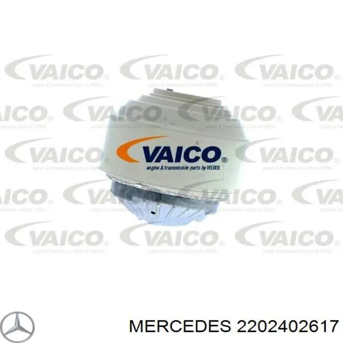 2202402617 Mercedes подушка (опора двигателя правая)