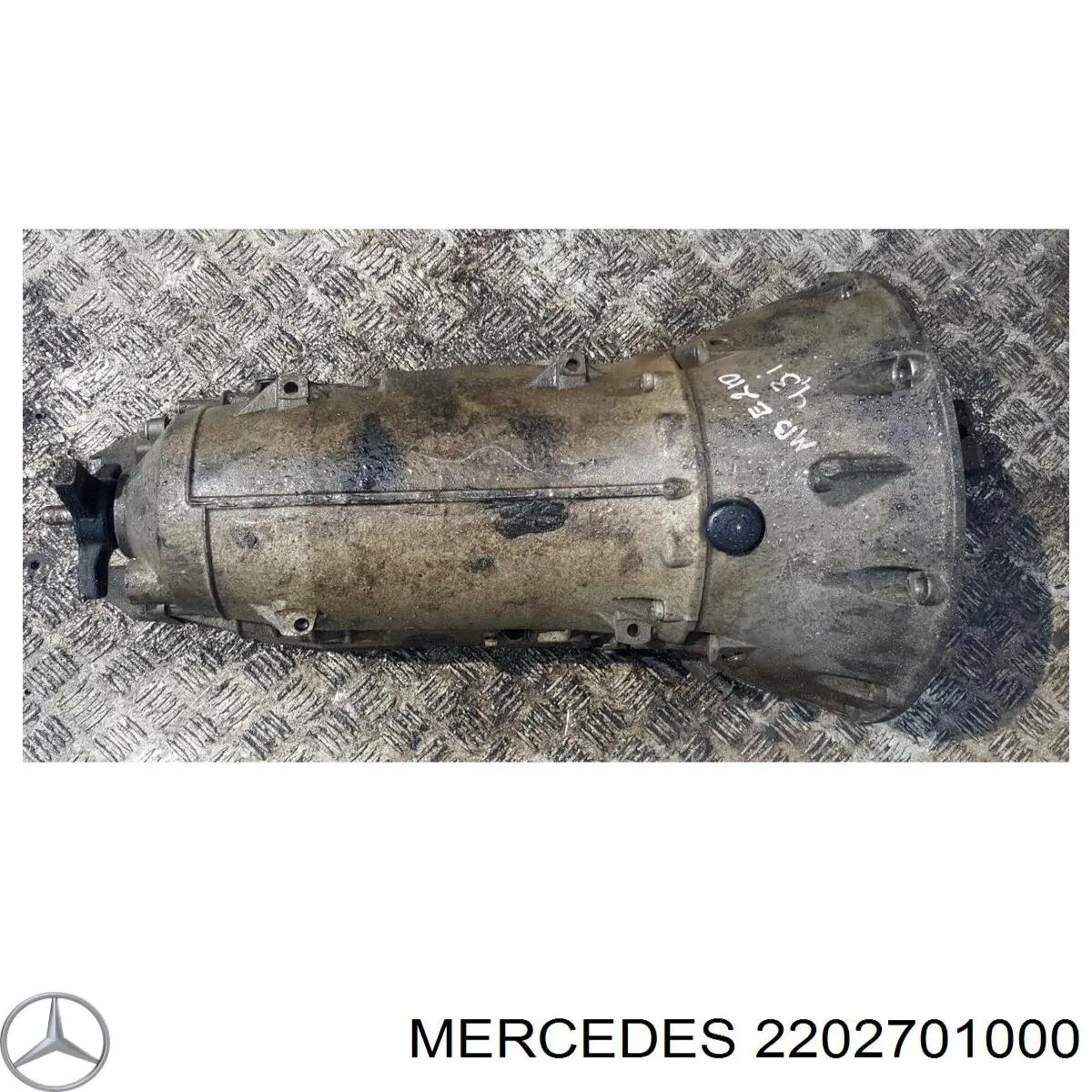 A220270100080 Mercedes акпп в сборе (автоматическая коробка передач)