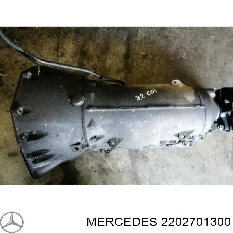 2202701300 Mercedes caixa automática de mudança montada