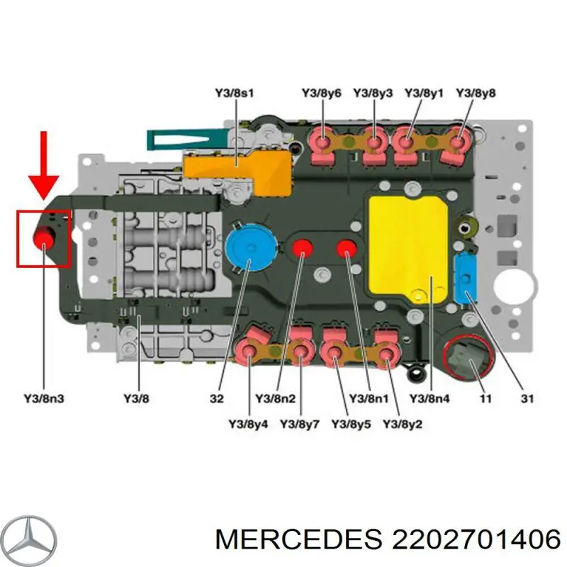  2202702106 Mercedes