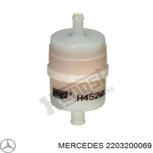 2203200069 Mercedes фильтр воздушный компрессора подкачки (амортизаторов)