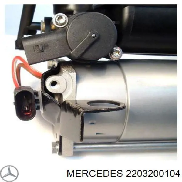 2203200104 Mercedes compressor de bombeio pneumático (de amortecedores)