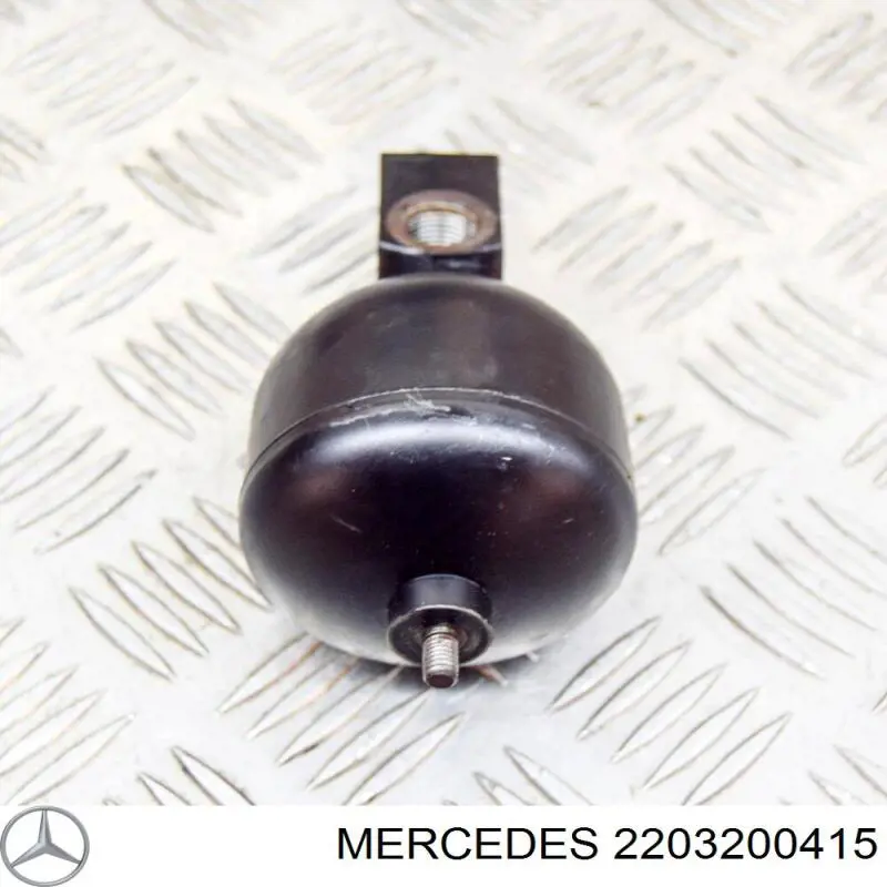 2203200415 Mercedes tanque de recepção do sistema pneumático