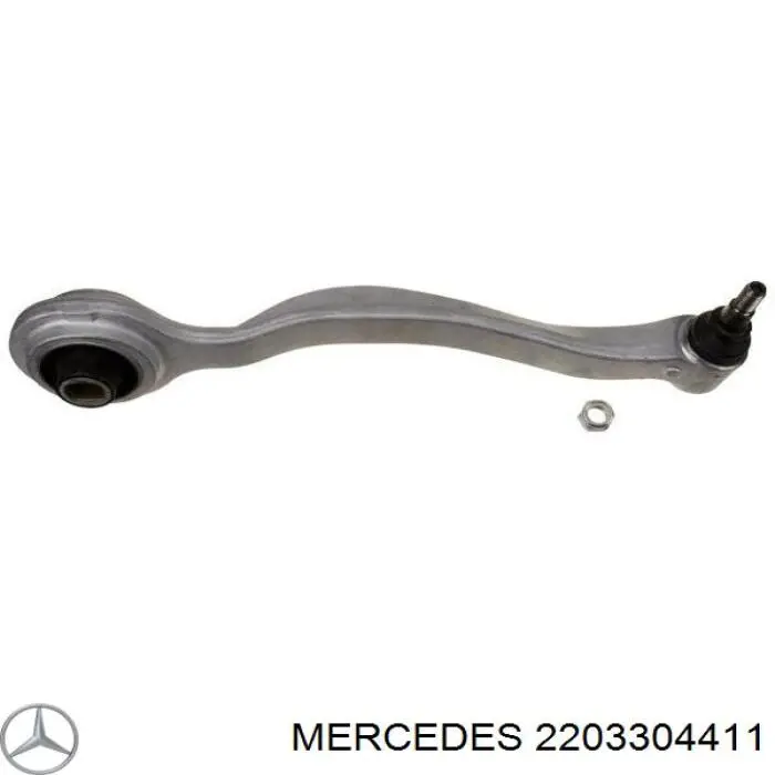 Нижний правый рычаг передней подвески Mercedes 2203304411