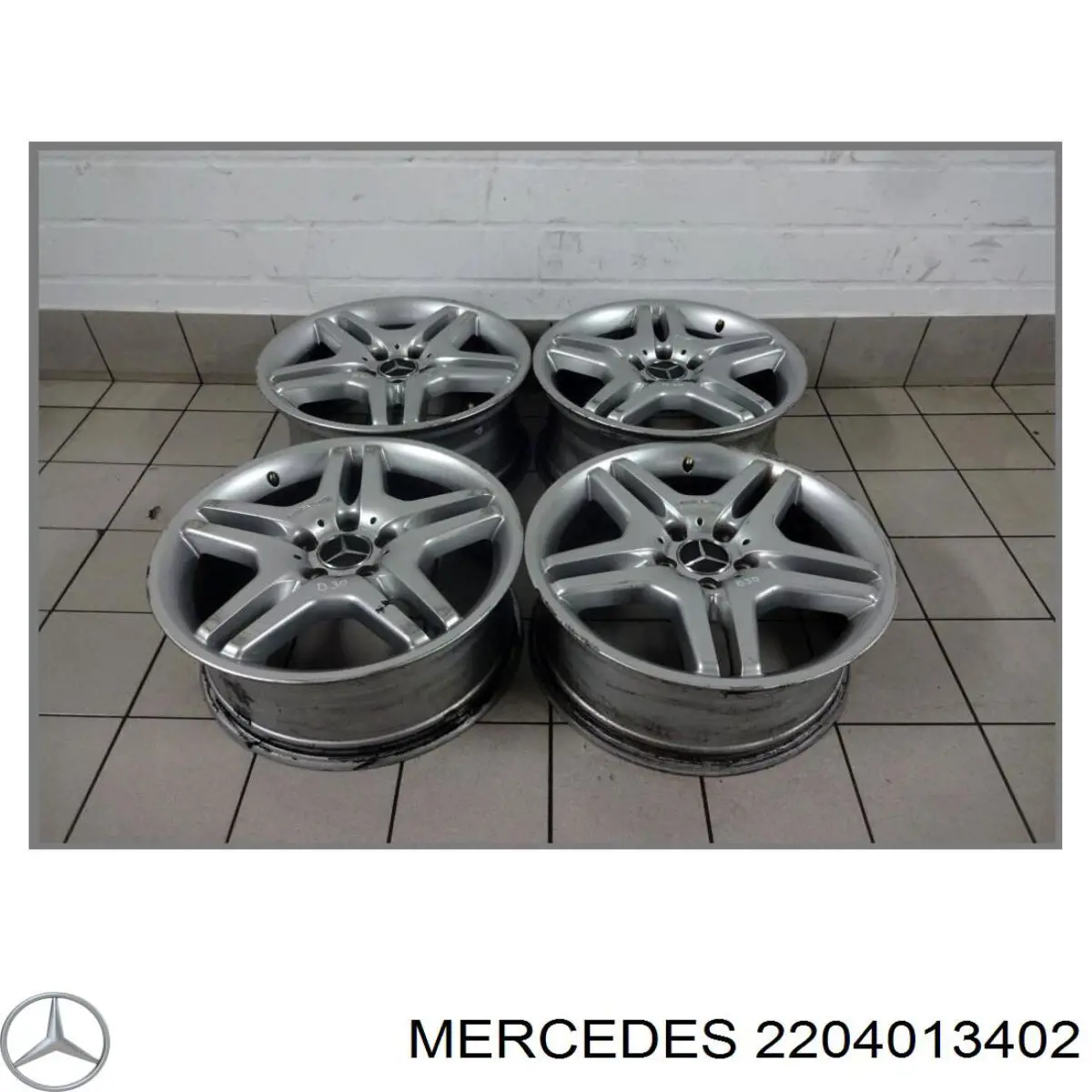 A2204013402 Mercedes Оригинальные диски