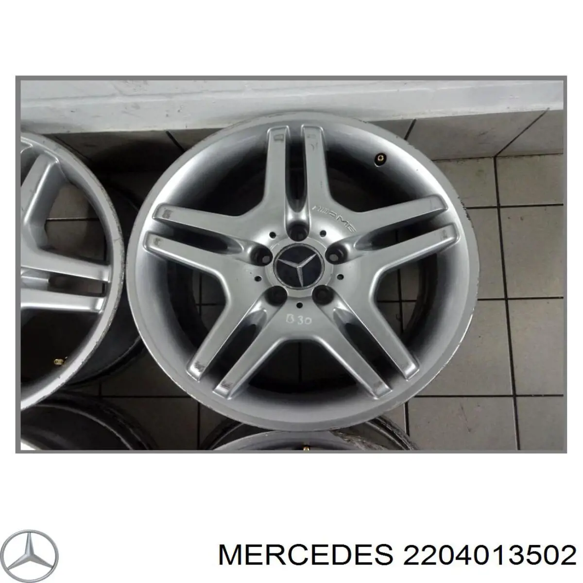 A2204013502 Mercedes Оригинальные диски
