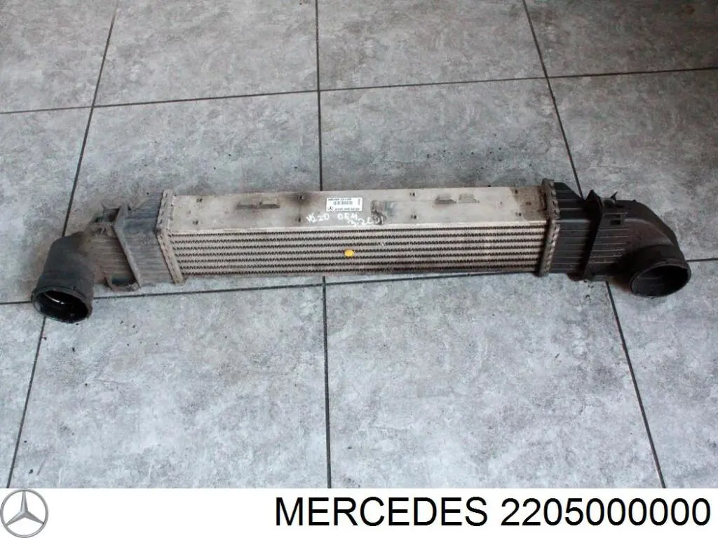 2205000000 Mercedes radiador de intercooler