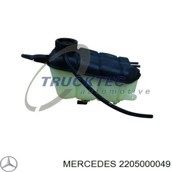 Купить 2205000049 Mercedes Водяной бачок системы охлаждения