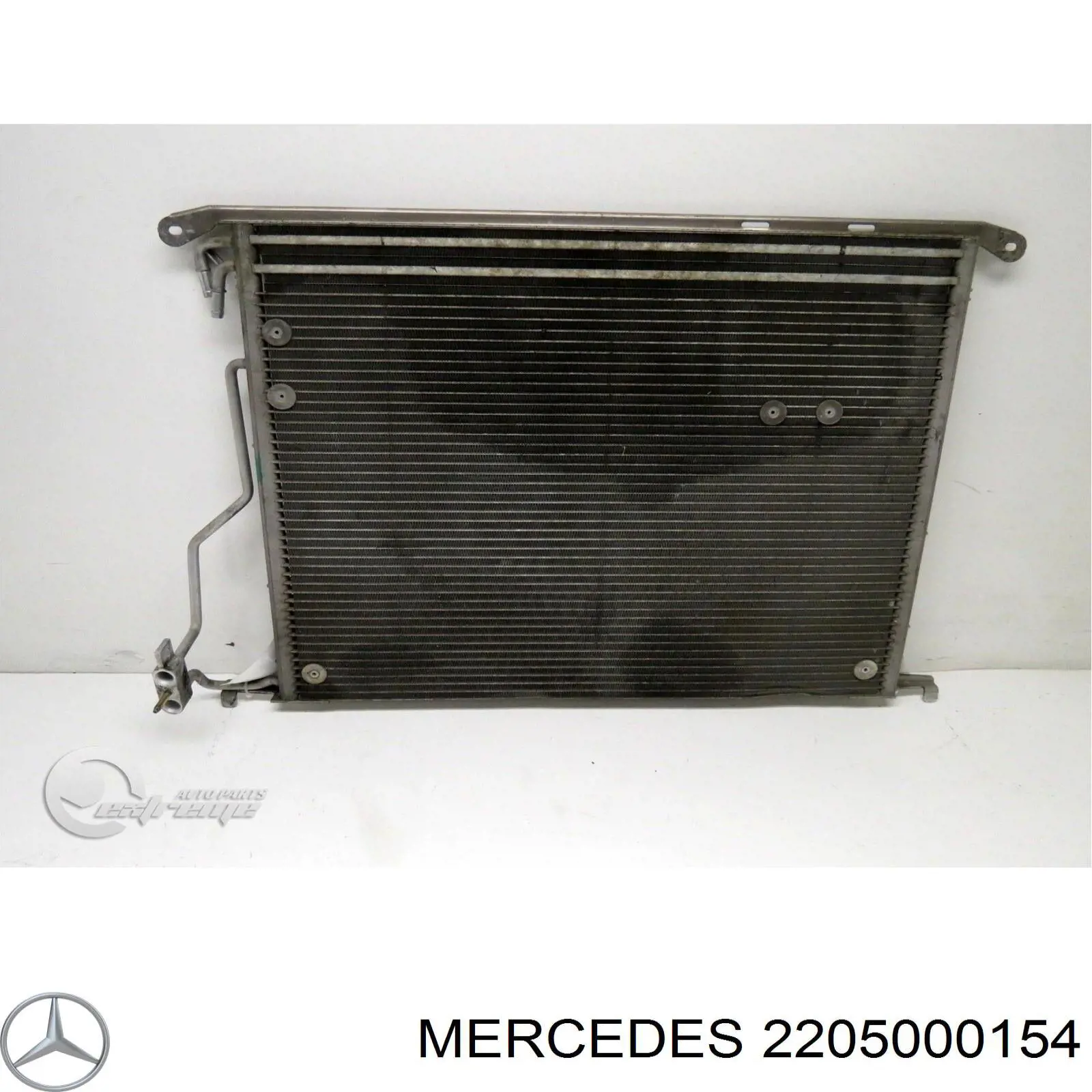 2205000154 Mercedes radiador de aparelho de ar condicionado
