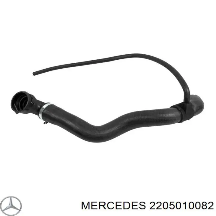 Патрубок радиатора 2205010082 Mercedes