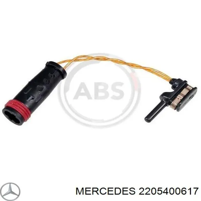 2205400617 Mercedes датчик износа тормозных колодок задний