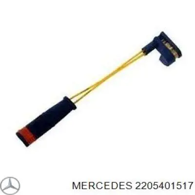 2205401517 Mercedes датчик износа тормозных колодок передний правый