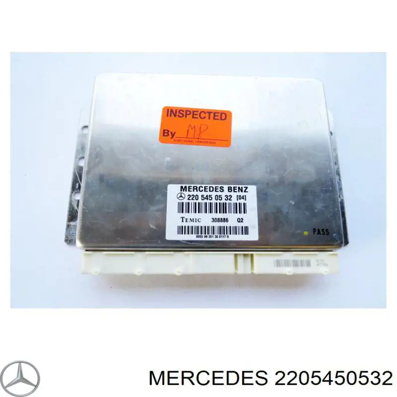 Блок управления пневмоподвеской Mercedes 2205450532